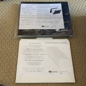 NEW Creative Memories File Mate Organizer & Folder